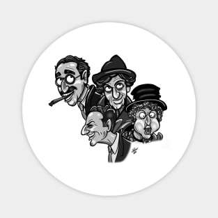 The 4 Marx Brothers Magnet